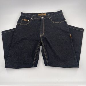 Men's Vibes Blue Jeans 42x32‎ Dark Wash